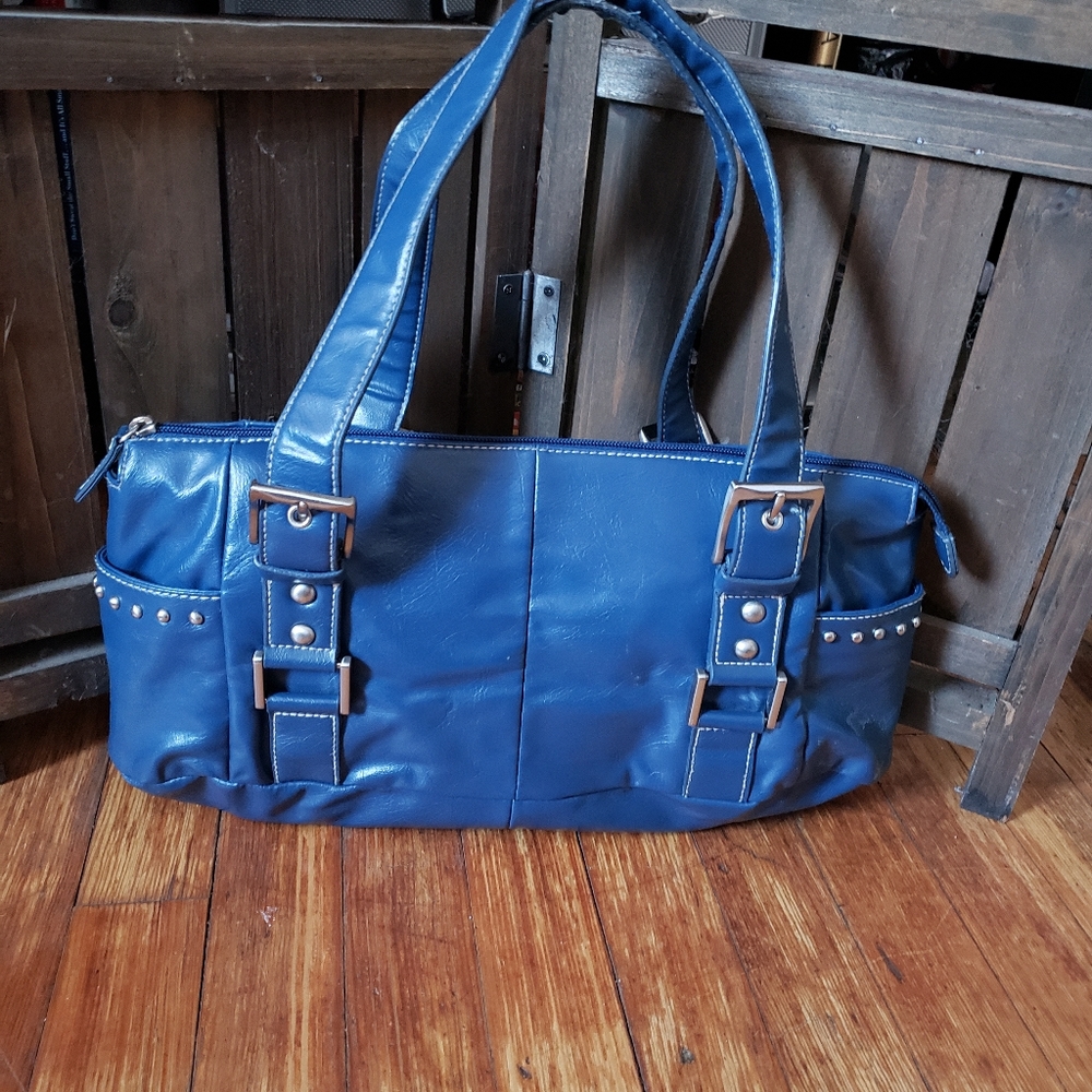Worthington Studded Blue Bag